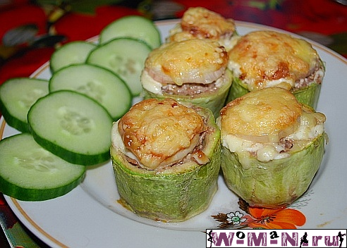 фаршированные кабачки