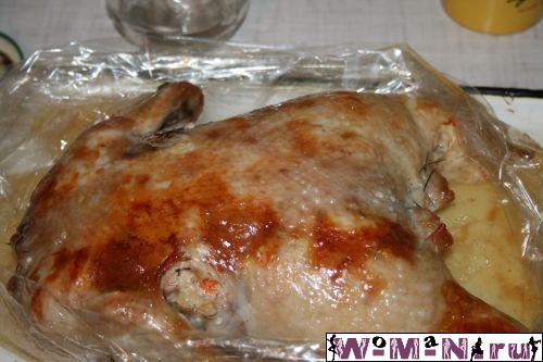 курица фаршированная рецепт