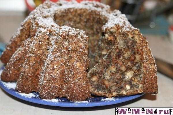 кекс с маком