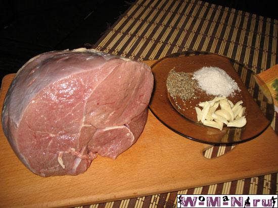 буженина запеченное в духовке мясо