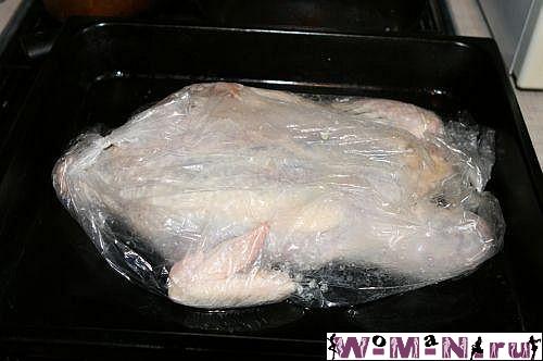 курица фаршированная